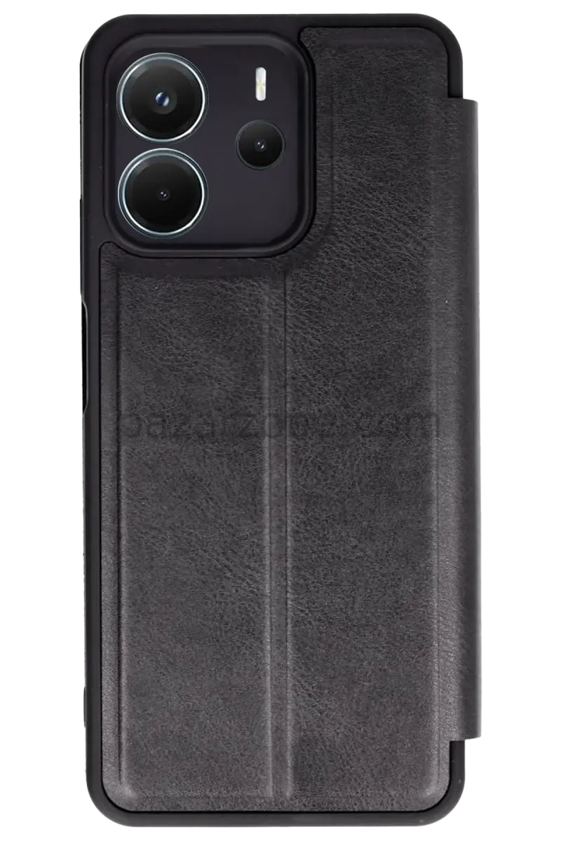 Newface Xiaomi Redmi Note 14 4G Kılıf Flip Cover - Siyah