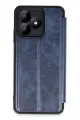 Newface Realme Note 50 4G Kılıf Flip Cover - Lacivert