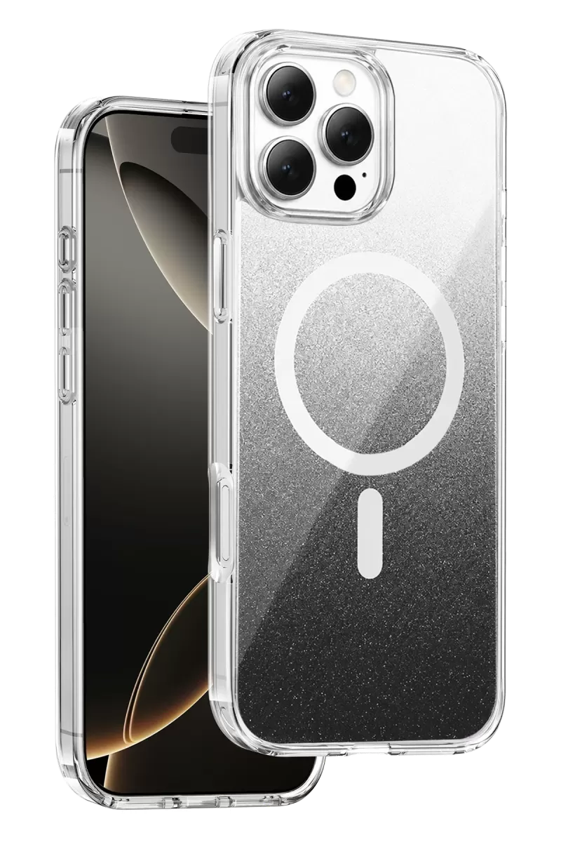 Onegif Apple iPhone 16 Pro Max Sora Simli Magsafe Kapak - Siyah
