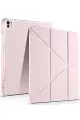 Newface Apple iPad Air 13 (2024) Kılıf Kalemlikli Mars Tablet Kılıfı - Rose Gold