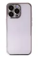 Newface Apple iPhone 13 Pro Kılıf Razer Lensli Silikon - Gold