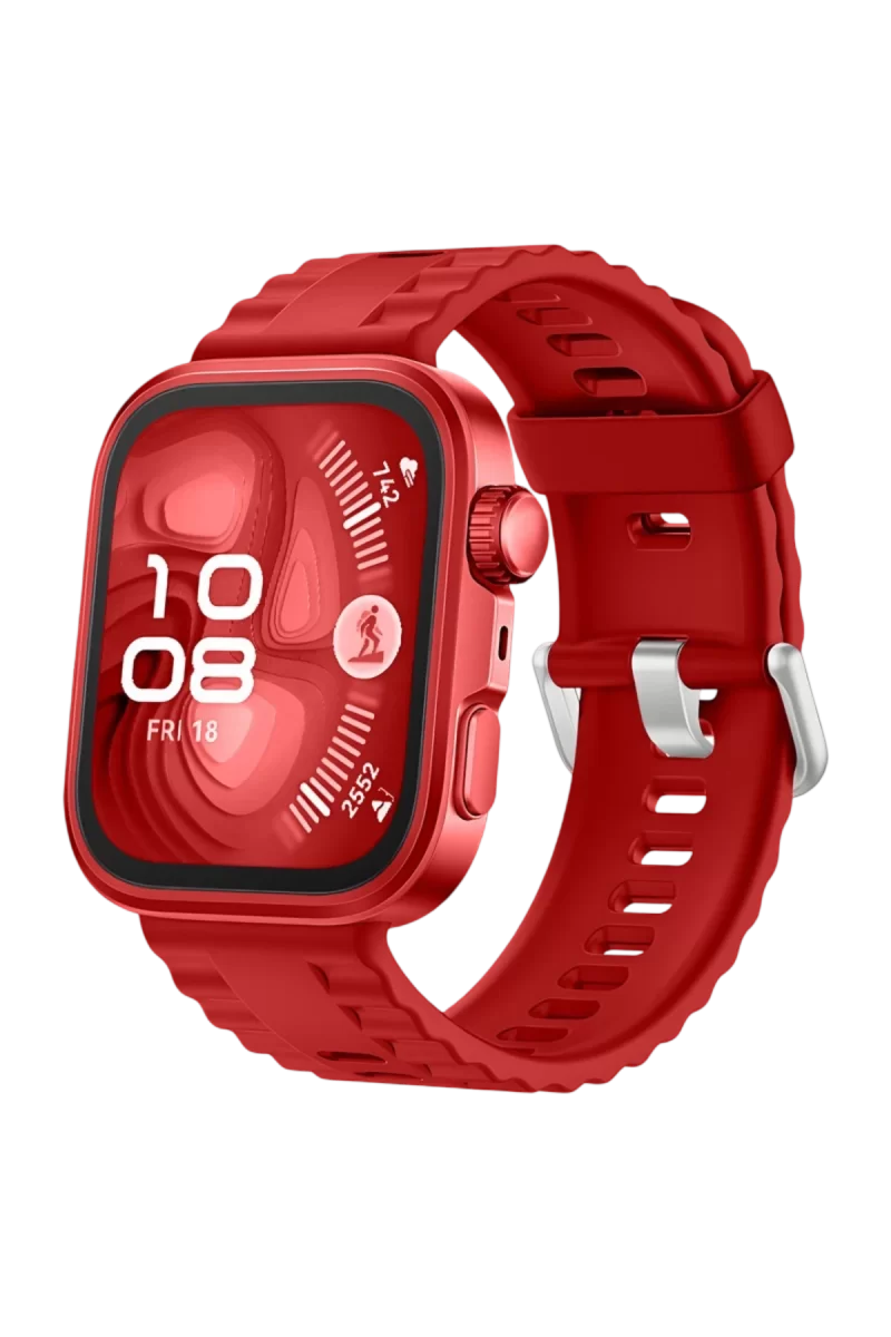 Newface Huawei Fit 4 Nova Silikon Kordon - Kırmızı