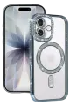 Newface Apple iPhone 17 Joke Simli Magneticsafe Kılıf - Mavi