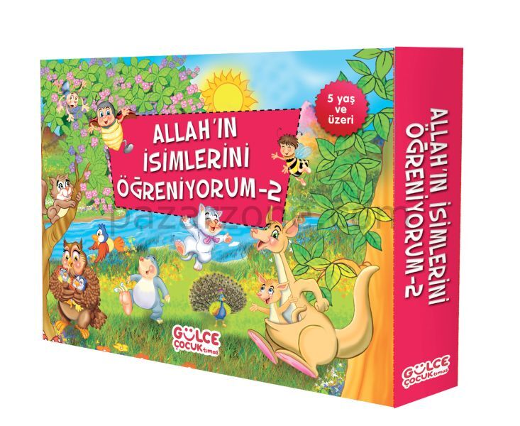 Allahın İsimlerini Öğreniyorum - 2 (10 Kitap Takım)