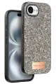 Onegif Apple iPhone 16E Bright Simli Kapak - Çöl Titanyum