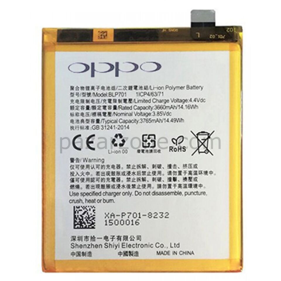 Oppo Reno 4 Lite (BLP779) Batarya Pil