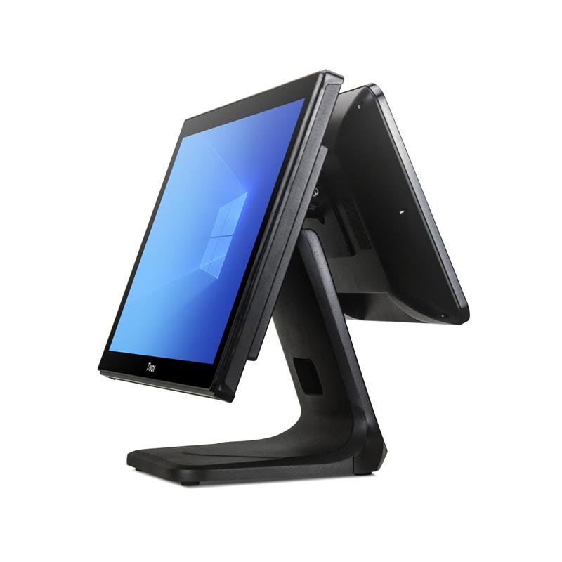 TIWOX TP-7610D 18.5'' I7 10.NESİL(10710)128GB NWME SSD 8GB DDR4 RAM 1366X768 DOKUNMATİK POS PC +13.2'' MÜŞTERİ EKRANI