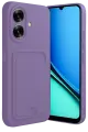 Newface Realme Note 60 Kelvin Kartvizitli Silikon - Lila