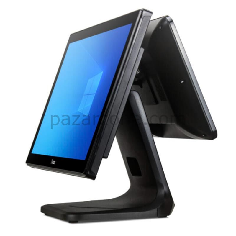 TIWOX TP-7650D 18.5" I7 5.NESİL 128GB NWME SSD 8GB DDR3 RAM 1366X768 DOKUNMATİK POS PC+13.2" MÜŞTERİ EKRANI