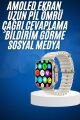 Yeni Nesil Bluetooth Bağlantılı Akıllı Saat Sosyal Medya Girişli Uyku Takibi