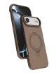 Newface Apple iPhone 17 Air Regal Magsafe Standlı Kapak - Çöl Titanyum
