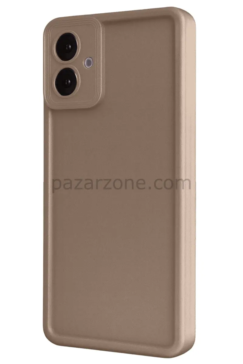 Newface Samsung Galaxy A07 4G Viera Silikon - Kahverengi