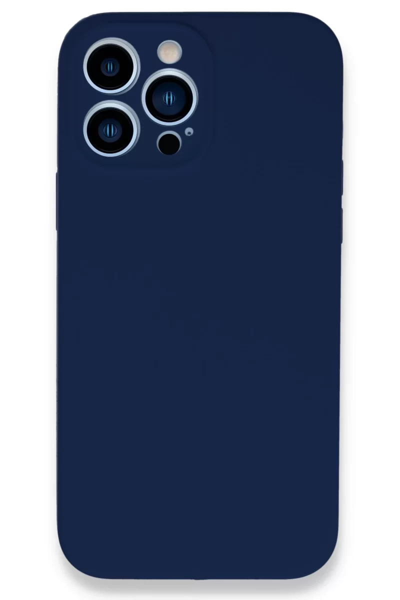 Newface Apple iPhone 13 Pro Kılıf Lansman Legant Silikon - Lacivert
