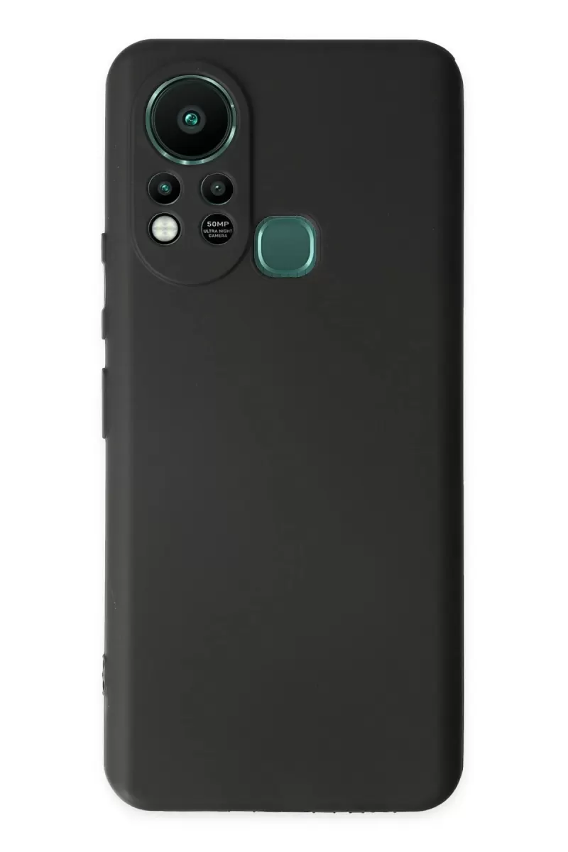 Newface İnfinix Hot 11s Kılıf First Silikon - Siyah