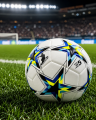 Antrenman ve Maç İçin Futbol Topu Kaymaz Yüzeyli Dengeli Sekme Yapısı