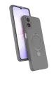 Newface Samsung Galaxy A07 4G Regal Magsafe Standlı Kapak - Titan Gri
