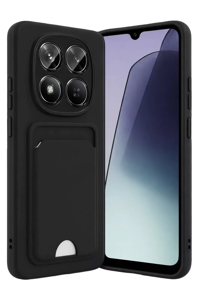 Newface Xiaomi Redmi Note 15 4G Kelvin Kartvizitli Silikon - Siyah