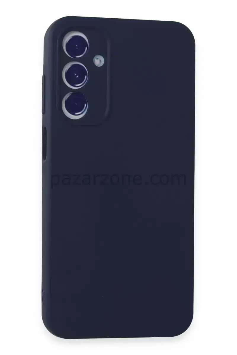 Newface Samsung Galaxy A55 5G Kılıf First Silikon - Lacivert