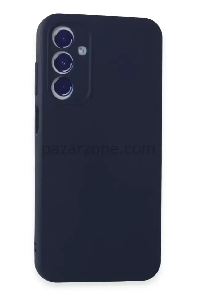 Newface Samsung Galaxy A55 5G Kılıf First Silikon - Lacivert