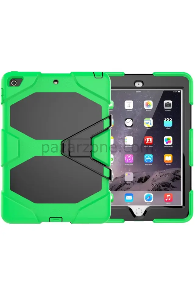 Newface Apple iPad 5 Air 9.7 Kılıf Griffin Tablet Kapak - Yeşil