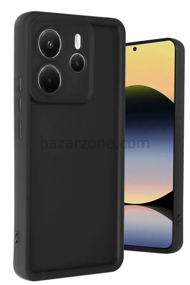 Newface Xiaomi Redmi Note 14 4G Kılıf Viera Silikon - Siyah