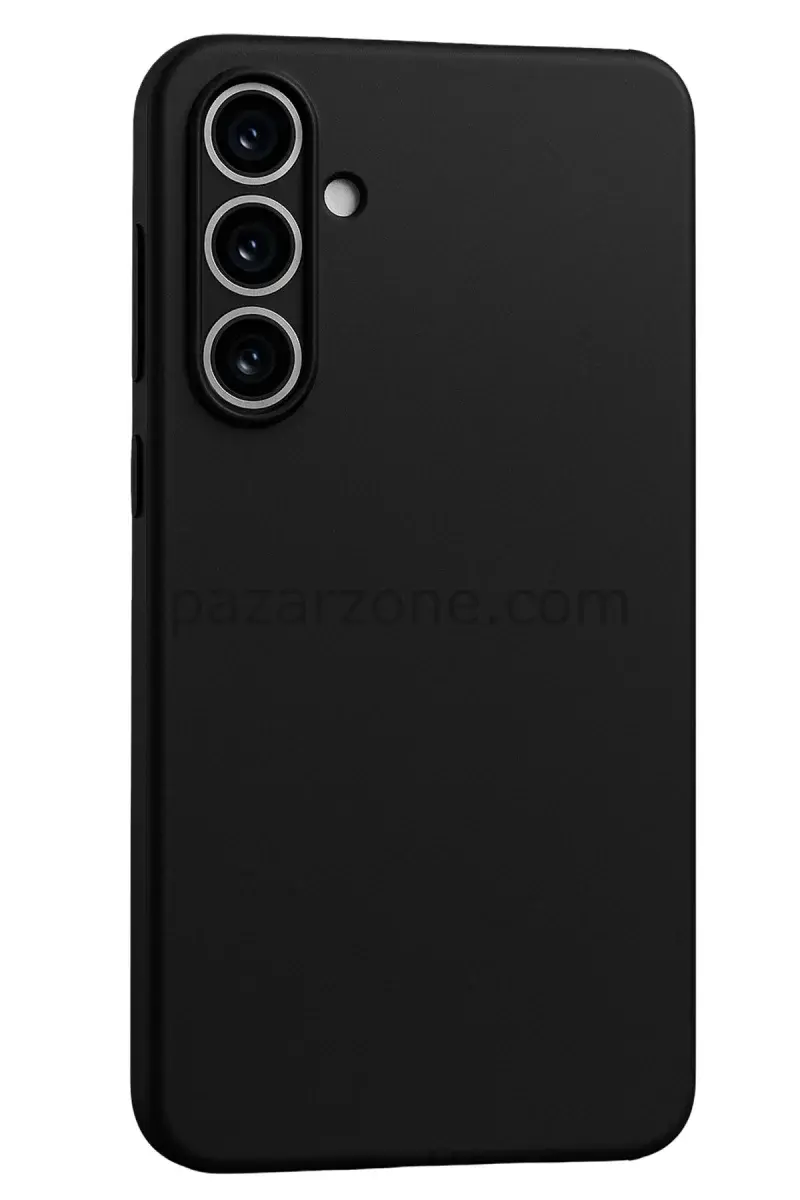 Newface Samsung Galaxy A55 5G Kılıf First Silikon - Siyah