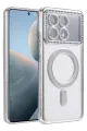 Newface Xiaomi Poco X6 Pro Joke Simli Magneticsafe Kılıf - Gümüş