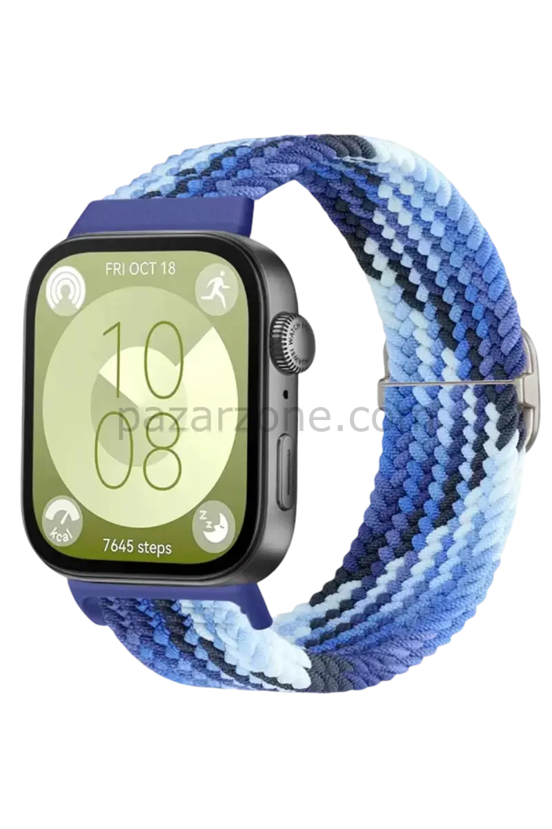 Newface Huawei Fit 4 Star Kordon - Lacivert-Mavi