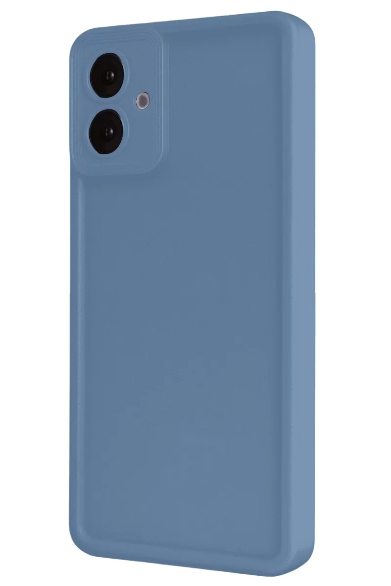 Newface Samsung Galaxy A07 4G Viera Silikon - Mavi