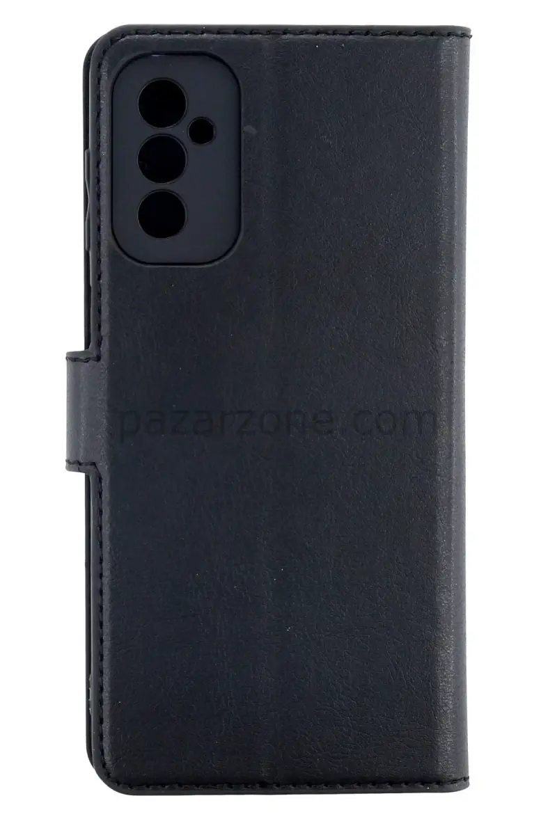 Newface Samsung Galaxy M52 5G Kılıf Trend S Plus Kapaklı Kılıf - Siyah