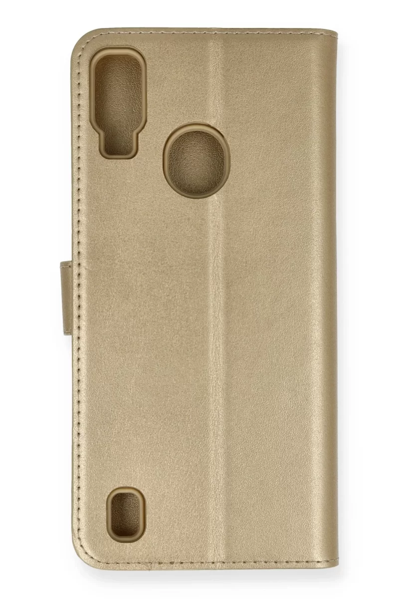 Newface Reeder P13 Blue Kılıf Trend S Plus Kapaklı Kılıf - Gold