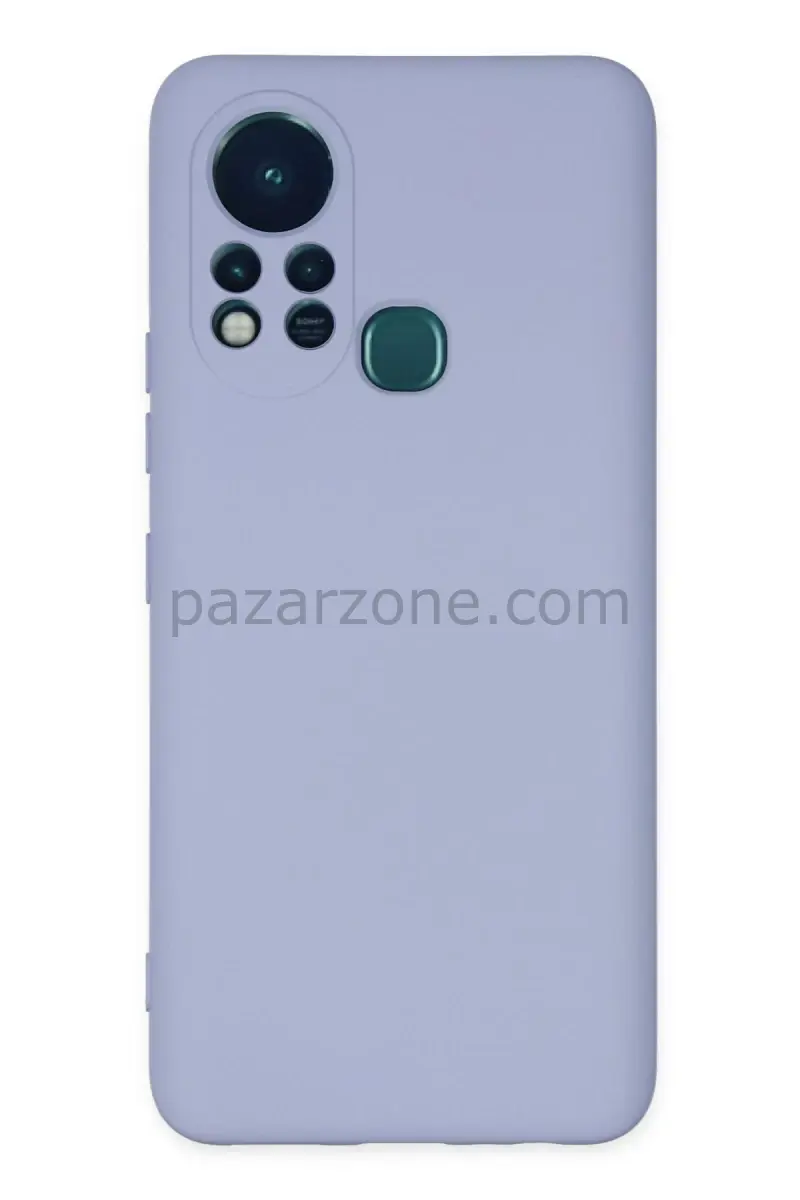 Newface İnfinix Hot 11s Kılıf Nano içi Kadife Silikon - Lila