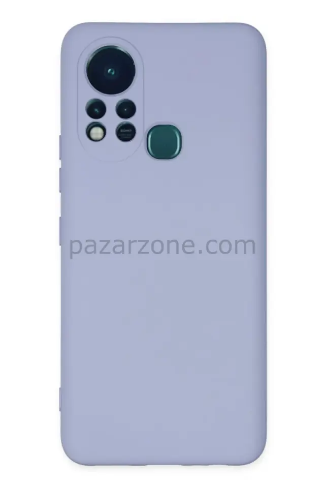 Newface İnfinix Hot 11s Kılıf Nano içi Kadife Silikon - Lila