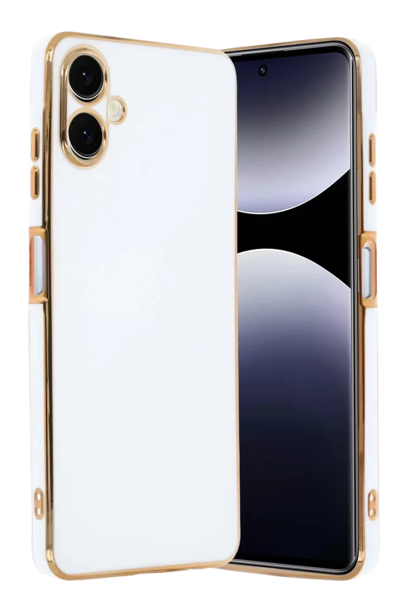 Newface Samsung Galaxy A07 4G Volet Silikon - Beyaz