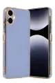 Newface Samsung Galaxy A07 4G Volet Silikon - Mavi