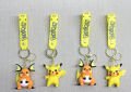 Pikachu Raichu Silikon Anahtarlık
