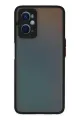Newface Oppo A96 Kılıf Montreal Silikon Kapak - Siyah