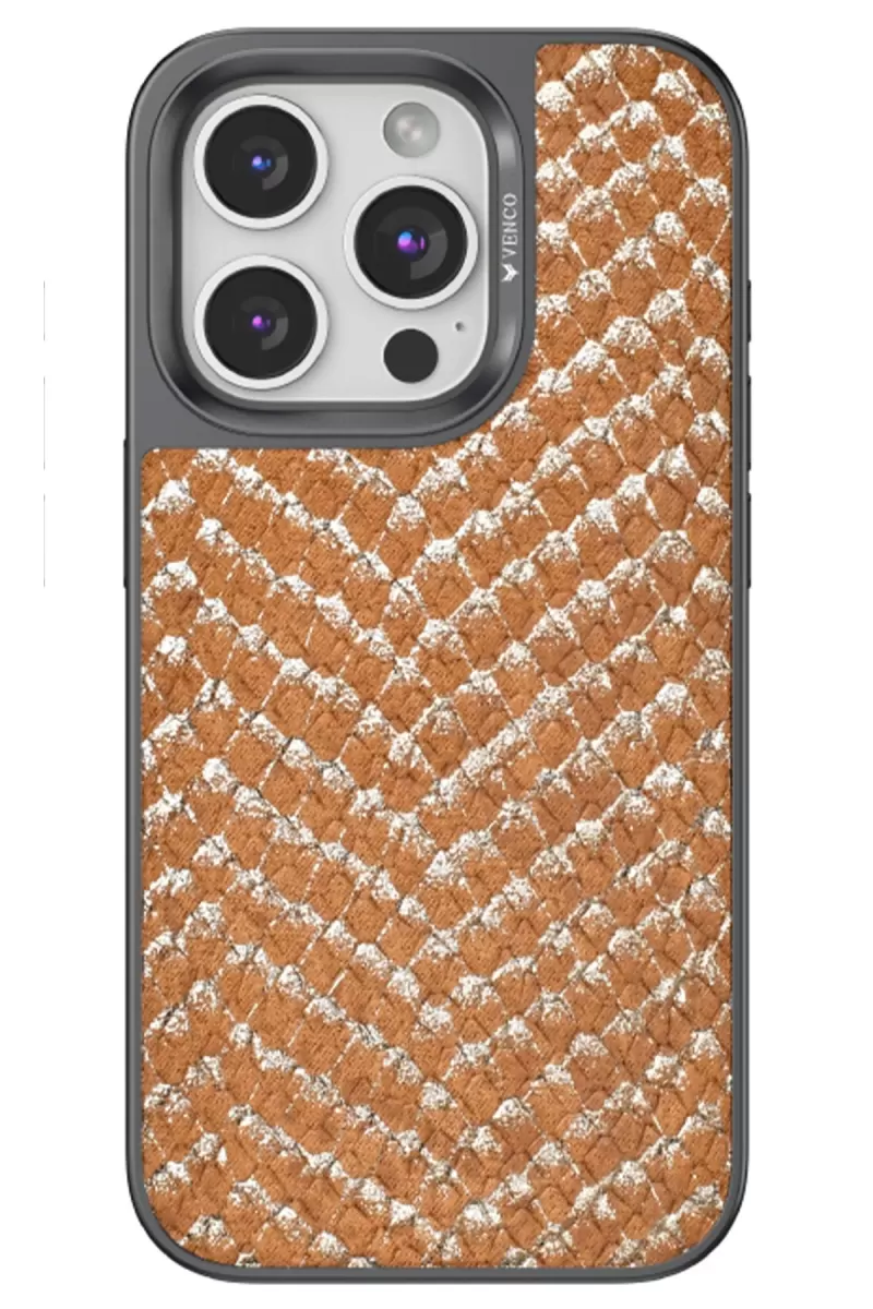 Venco Apple iPhone 14 Pro Viper Kapak - Kahverengi