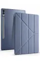 Newface Samsung Galaxy X510 Tab S9 FE 11 Kılıf Kalemlikli Mars Tablet Kılıfı - Lavender