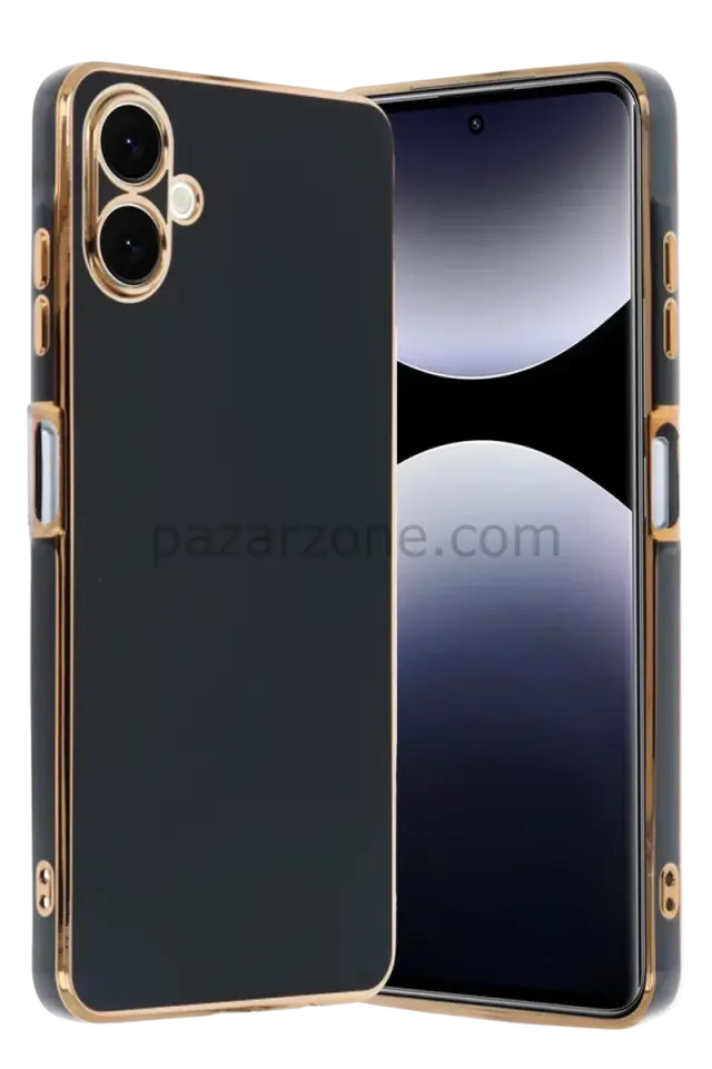 Newface Samsung Galaxy A07 4G Volet Silikon - Siyah