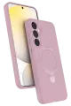 Newface Samsung Galaxy A25 5G Regal Magsafe Standlı Kapak - Açık Pembe