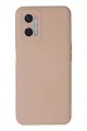 Newface Oppo A96 Kılıf Nano içi Kadife Silikon - Pudra