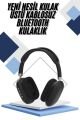 Yeni Nesil Bluetooth Kulaklık Kulak Üstü ANC Özelliği Yüksek Ses Kaliteli