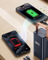 Ultra Güçlü Powerbank 80000 mAh Çoklu Cihaz Şarj Destekli LED Ekranlı Taşınabilir Batarya