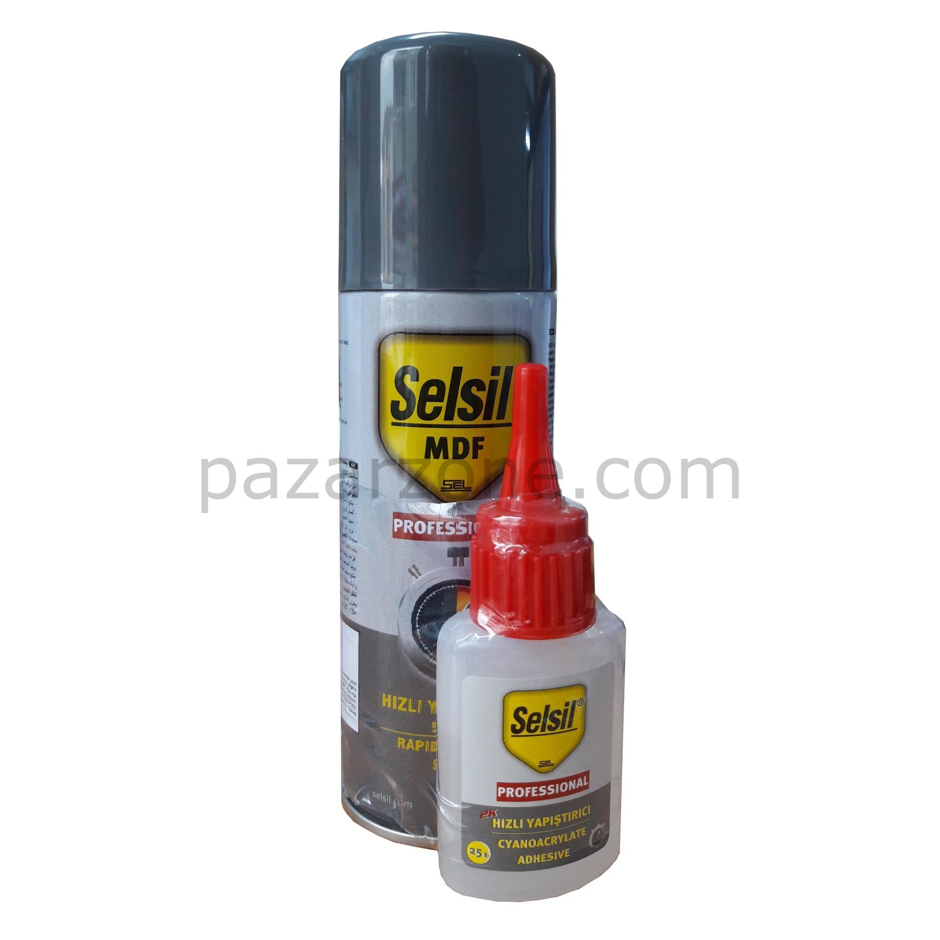 Selsil Hızlı Yapıştırıcı 200 ml + 50 gr Set