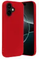 Newface Apple iPhone 17 Nano içi Kadife Silikon - Kırmızı