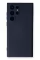 Newface Samsung Galaxy S24 Ultra Kılıf Nano içi Kadife Silikon - Lacivert