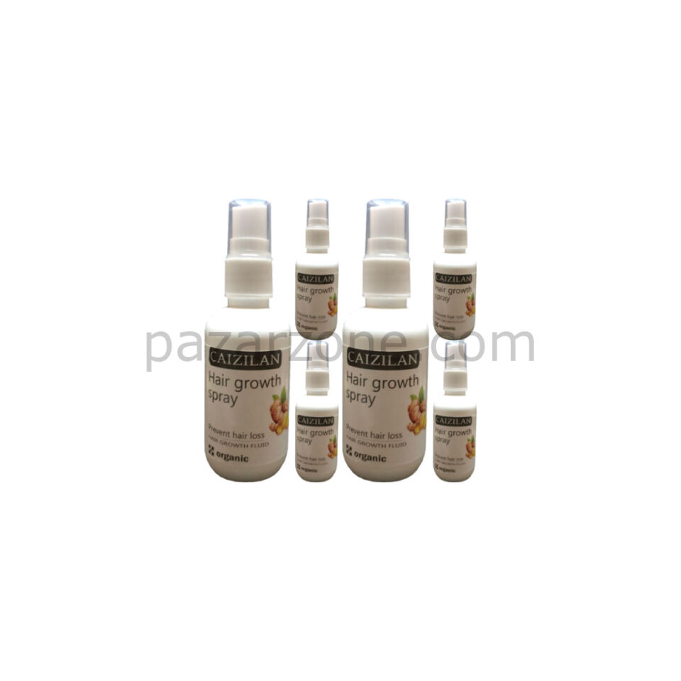 Hair Growth Spray 6 Adet Zencefil Özlü Saç Boyutu İçin Sprey 50 ml