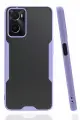 Newface Oppo A96 Kılıf Platin Silikon - Lila