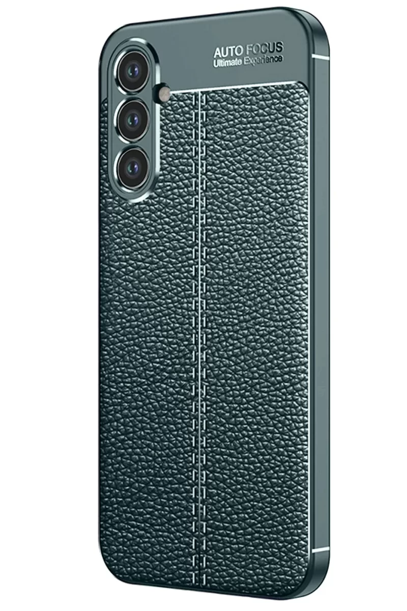 Newface Samsung A36 Kılıf Auto Focus Kapak - Koyu Yeşil